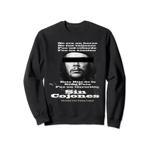 Sin Cojones Anti Comunista Cubano Che Guevara Cuba Libre Sudadera