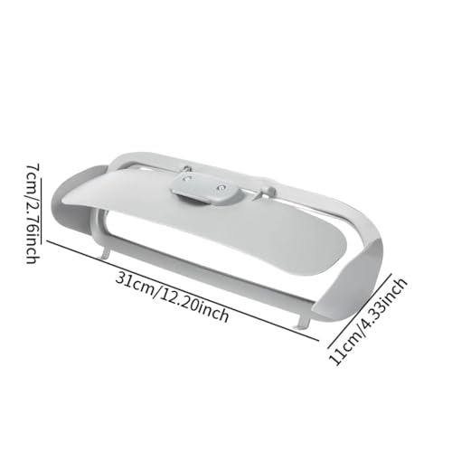 Ｂｅｓｇａ Tampa para porta de caixa de areia para gatos, fácil instalação, gatinho para gatos internos,