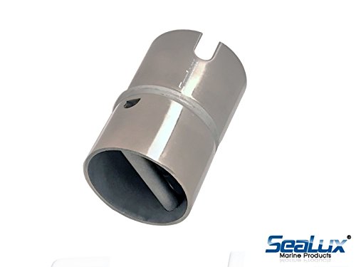 SeaLux 316 SS Drop-in Swivel Gunnel Rod Holder Insert/Adapter