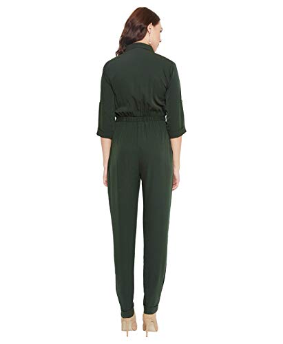 Image of Uptownie Lite Women's Green Maxi Jumpsuit