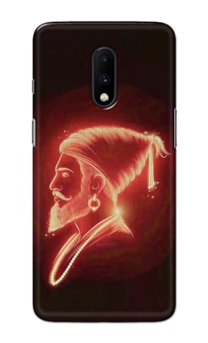 Image of Plastic Printfidaa Printed Hard Back Cover Case For Oneplus 6T | Oneplus 7 Back Cover (Chatrapati Shivaji Maharaj) -112, Multicolor