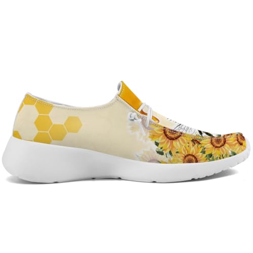 Bee Shoes Women Men Loafers Canvas Slip-on Shoes Gifts for Her Him4