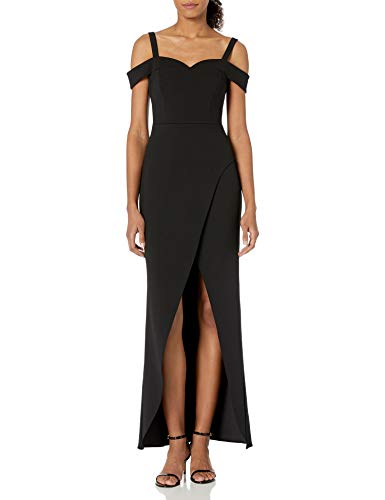 BCBGMAXAZRIA hombro frío para mujer - Negro - 40