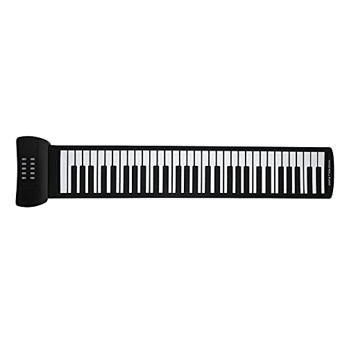 FZYE Main Roll Piano 61 Touches Pliable en Silicone Rechargeable Clavier Électrique Instrument de Musique Piano Pliant Électronique Portable Flexible Électronique 61 Touches Piano - Les Beatles, Paul McCartney, John Lennon, RIngo Starr, George Harrison FZYE Main Roll Piano 61 Touches Pliable en Silicone Rechargeable Clavier Électrique Instrument de Musique Piano Pliant Électronique Portable Flexible Électronique 61 Touches Piano – Image 4