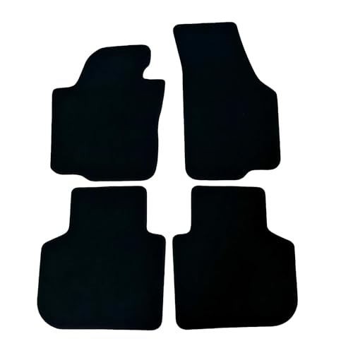 Tapis de sol voiture noirs anti-glisse pour protéger la moquette de Passat SE