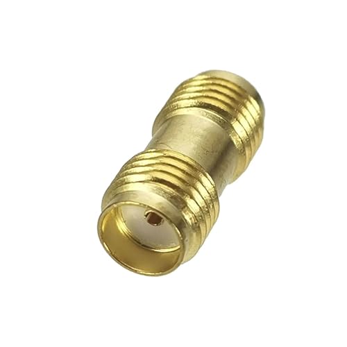 Adaptador coaxial hembra-hembra conector para empalme cable antena satélite 3