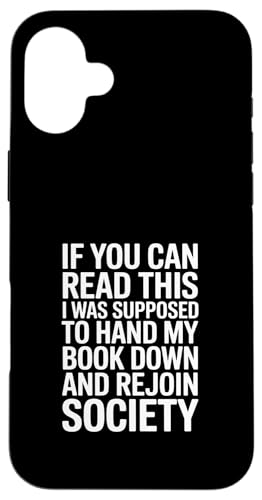 �ʔ������Ƃ킴 If You Can Read You Can Read Thposed Women Men �X�}�z�P�[�X iPhone 16 Plus �p