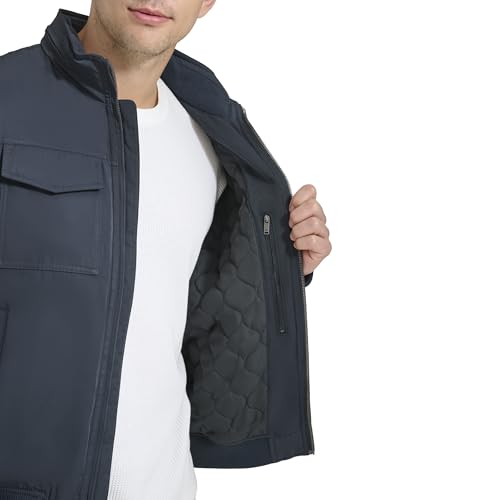 Image of DOCKERS Men's Quilted Lined Flight Bomber Jacket