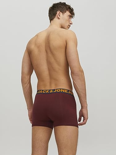 JACK & JONES Men's Jaclichfield Trunks 3 Pack Noos4