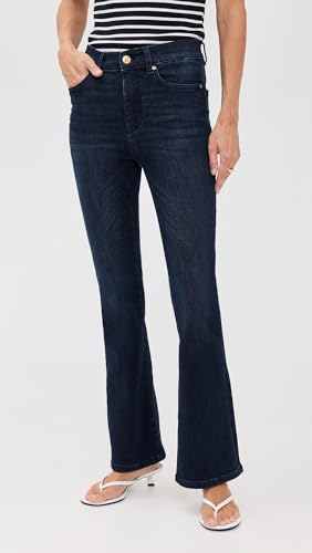 DL1961 Women's Bridget Bootcut Petite High Rise Instasculpt Jeans2