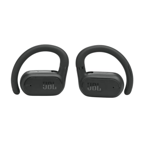 JBL SoundGear Sense - True Wireless Open-Ear Headphones, JBL OpenSound Technology, Splash and dust Resistant, 4 mics for Crisp, Clear Calls, Up to 24 Hours of Battery Life, Plus Speed Charge (Black) by JBL - Image 3