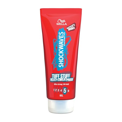 Wella Shockwaves Tuff Stuff Heat and Sweat Proof Gel 200ml