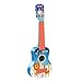 Verliked Bambini Ukulele Giocattolo User-Friendly Mini Bambini per Chitarra Giocattolo Portatile Vibrante Colore Vibrante