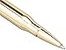 Lock and Load 30-Caliber Bullet Pen - Metal Refillable Brass Color - 3.5 INCH Pen - German Ink with Swiss Tip Refill