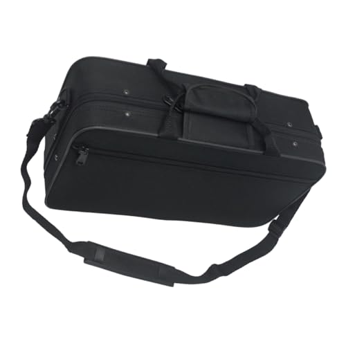 QUMIIRITY クラリネットのバックパック trendy swagcky ゲーターケース トランペットケース クラリネットプロテクターバッグ クラリネットホルダーケース Black