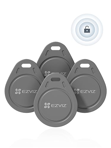 EZVIZ Tarjeta de Proximidad RFID, Tarjeta de Identificación ID Card, Llave de Control de Acceso, Clave de Etiqueta para Entrada, Compatible con Modelo HP7/CP7/EP7/CP5 y Cerradura Inteligente DL01 Pro