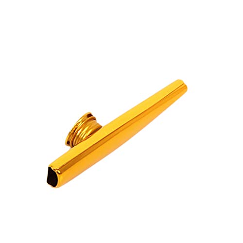 Vkospy 6 Colors Metal Kazoo Musical Instruments Guitar Ukulele Good Companion Great Gift for Kids Music Lovers