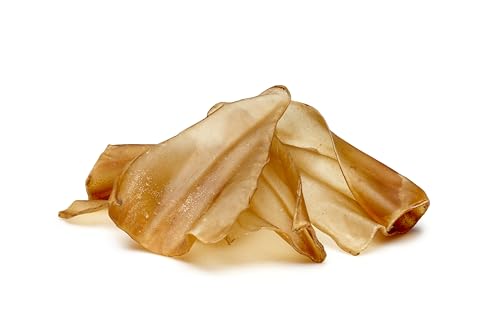 Frigera Rinderohren 30 St. 600g - Natürlicher Hundesnack, Geruchsarm, Haut- und Fellpflege, Gluten- und Getreidefrei