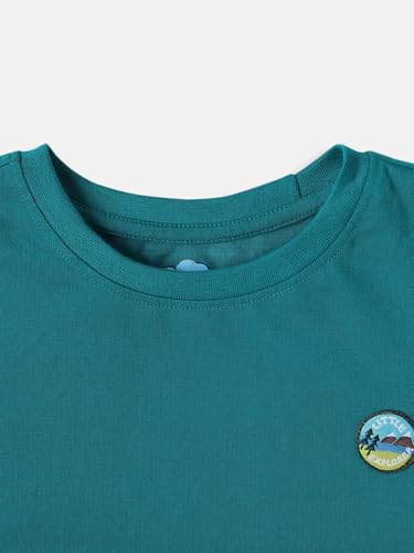 Image of Nautinati Boys 100% Cotton Full Sleeve Printed T-Shirt | Age 1-5 Years