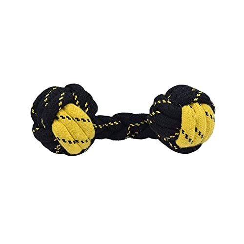 Dog Trust Knotted Rope Dog Toy | Dumbbell Shaped Tug Toy for Dogs | Chew Toy for Teething Puppy & Adult Dog | Dog Rope Toy (Pack of 1) (B09JM6NN88) Amazon Price History, Amazon Price Tracker