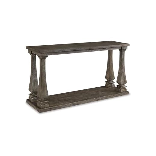Ashley Johnelle Weathered Casual Sofa Table