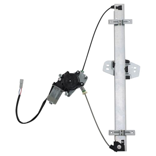 Image of TRQ Rear Left Power Window Regulator & Motor Assembly Drivers Side