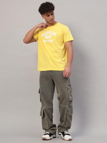Image of ENDEAVOUR WEAR Men's Printed T-Shirt Combo Pack of 3 | Regular Fit Cotton Tshirts for Man