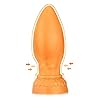 Roluck Analdilos Herren Silikon Vagina Analplugs Mit Stoss Analdildo Superweiches Prostata Massagegerät mit Saugnapf für Masturbation Anus Dilatator SexSpielzeug für Frauen Männer (L) #4