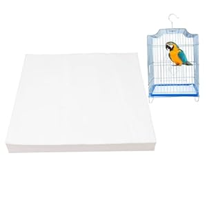 Csafyrt 100 Stück Vogelkäfig Liner