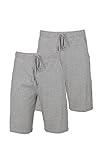 Ceceba Herren Bermuda Schlafanzughose kurz aus Baumwolle 2er Pack 48