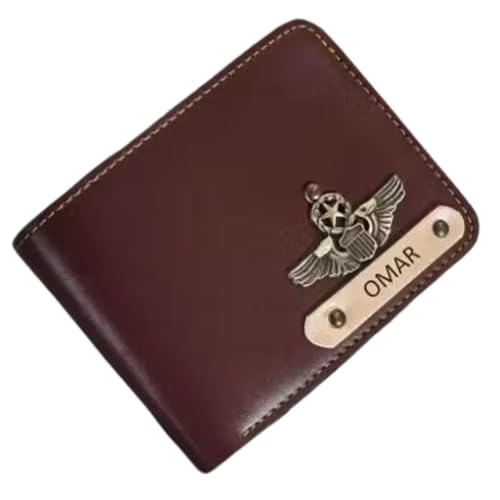 Men Wallet Purse Name Wallet Engraved Customized Personalized Wallet Heavy Quality with Logo| SL_1-image-2