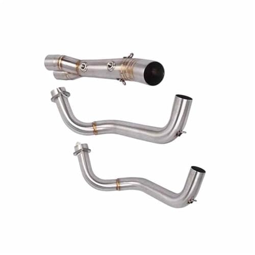 Slip-On-Auspuffanlage Für Yamaha MT07 FZ07 Tracer 7 GT XSR 700 Xtribute 2025 2026 Motorradauspuffanlage Vorderes Mittelrohr