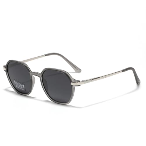 Lunettes de soleil polarisées rectangulaires anti-reflets UV400