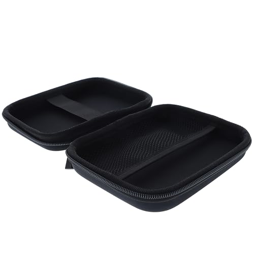 foto-kontor Tasche kompatibel mit Kodak Luma 150 und Zubehör Schutzhülle Hartschale Hülle Tragbarer Projektor Stoßfest Staubdicht Wasserabweisend Reiseschutz Schwarz