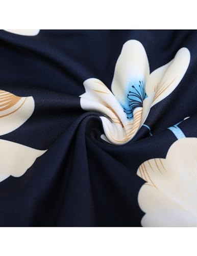 DRESSTELLS Women's Cocktail Dresses, Formal Wedding Guest Modest Church Vintage Tea Party Midi Evening Dress