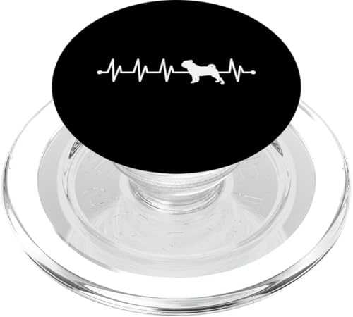 PopSockets MagSafe Carlin ECG pour propriétaire de chien