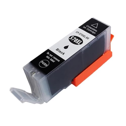 Cartouche d'encre compatible CLI-571XL noire pour Pixma MG7750 MG5750