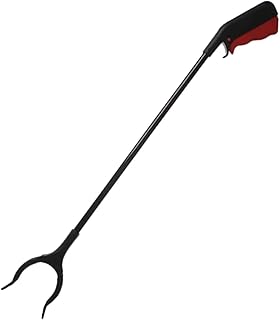 Edelstahl Müllzange 60cm Mit Verstärktem Greifer Greifhilfe Für Schwer Erreichbare Gegenstände Müllsammler Für Haushalt Und Reinigung