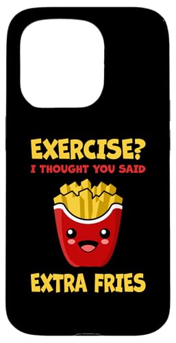 �G�N�T�T�C�Y ? I Thought You Said Extra Fries �t�@�[�X�g�t�[�h���D�� �X�}�z�P�[�X iPhone 15 Pro �p