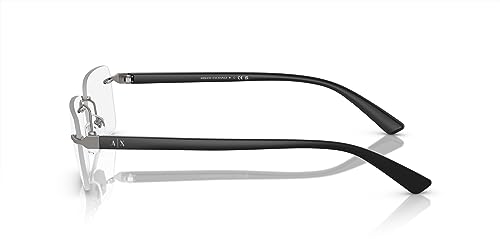 Image of Armani Exchange Mens AX1064 Rectangular Prescription Eyewear Frames