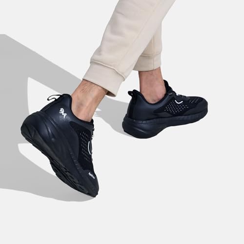 Image of Neeman's Begin Walk Drift Sneakers for Men | Breathable Knit Upper, Cushioned EVA Sole | Lightweight Walking Shoes for Everyday Comfort