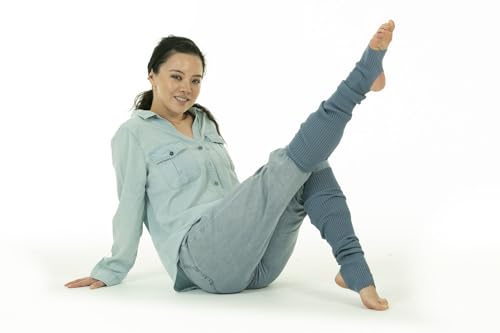 Image of Leg Warmers & Socks for Women's Dance & Yoga - Open Toe & Heel - Eighty's 80s Ribbed Party & Sports Socks