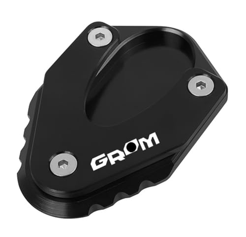 Agrandisseur de béquille moto pour MSX125 GROM 2022-2024 et Z125 noir