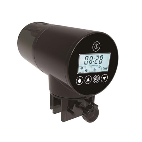 スマートタイマー 魚用給餌器 容量調節可能 ディスペンサー 耐湿性