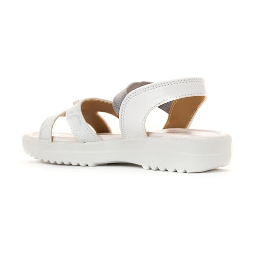 Image of Khadim's Adrianna Flat Platform Slingback Sandal for Girls (4.5-12 yrs)