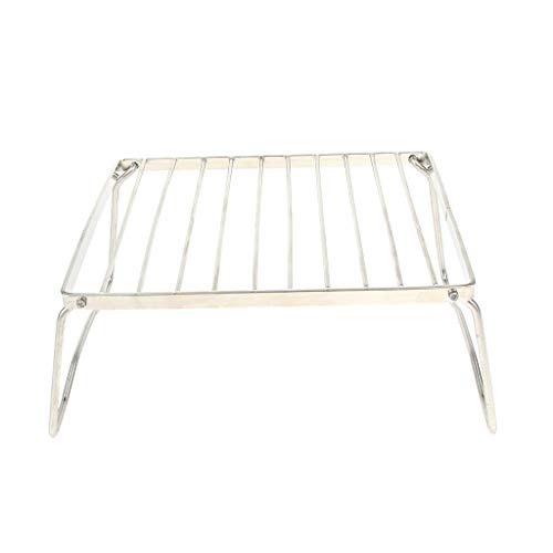 YIJU Suporte para Fogão com Queimador Dobrável para Camping Suporte para Churrasqueiras E Churrasque