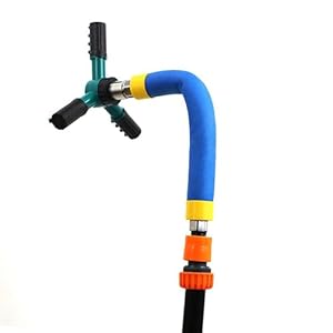 ARONTOME De Douche van de jonge geitjestrampoline, het Auto Roterende Nevelhoofd, het Speelgoed van het Waterpark met…