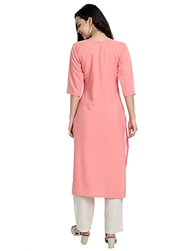 Image of Women's Crepe Straight Kurta