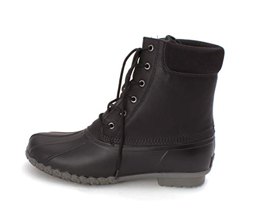 Weatherproof Mens Adam Leather Round Toe Mid-Calf, Chocolate/Brown, Size