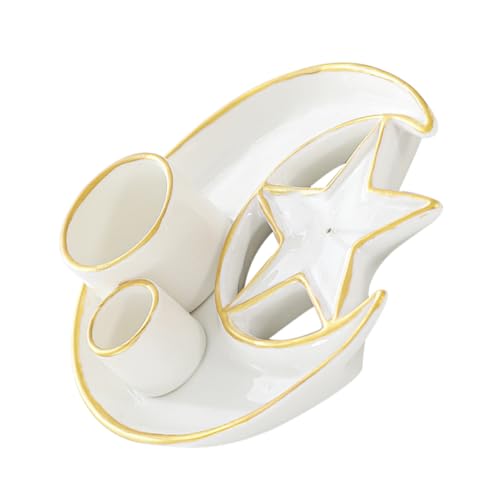 Alipis Cuenco Cerámico para Quemador De Incienso Soporte para Velas Decoración Hogar